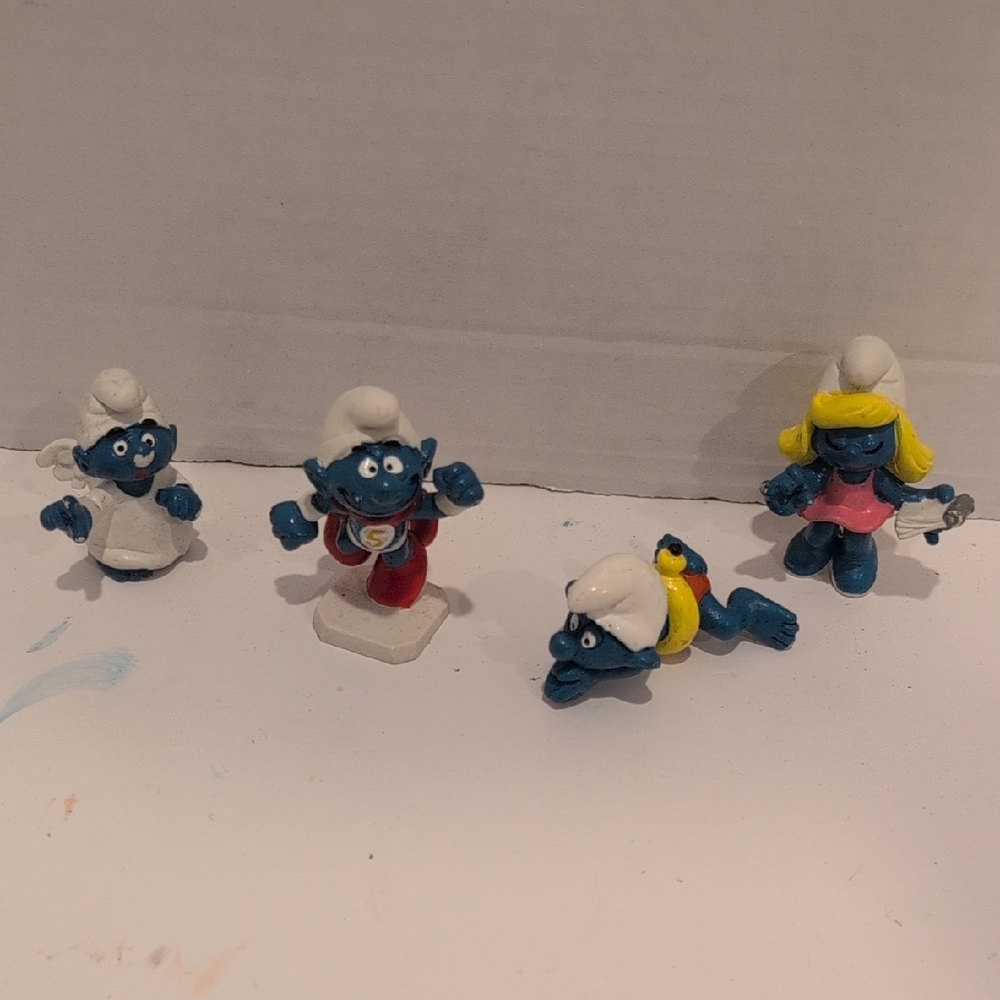 Vintage Germany Smurf Lot